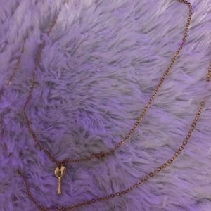 Layered Key necklace🤎